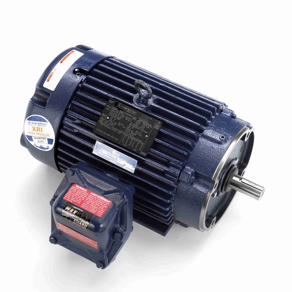Explosion Proof Motor, 5 HP, 3 Ph, 60 Hz, 230/460 V, 1800 RPM, 184TC Frame, EPFC
